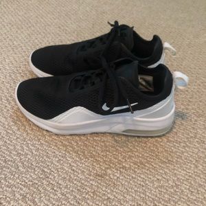 Barley worn women’s Nike airs black and white